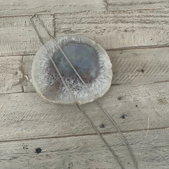 Sterling Silver Minimalist Multi-Strand Layered Necklace 925 Italy - Picture 6 of 9